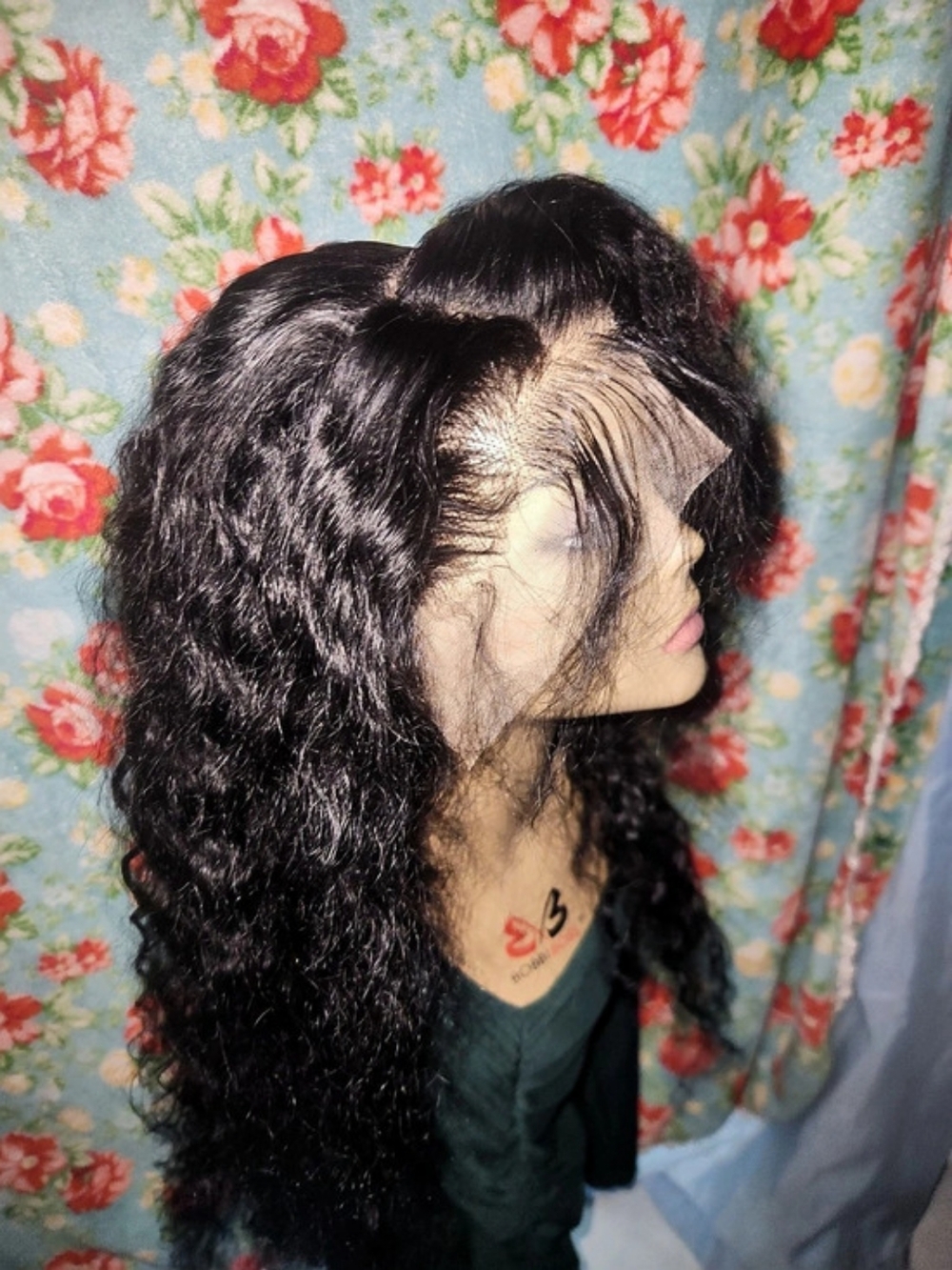 Bobbi Boss Long Curly Black Wig
